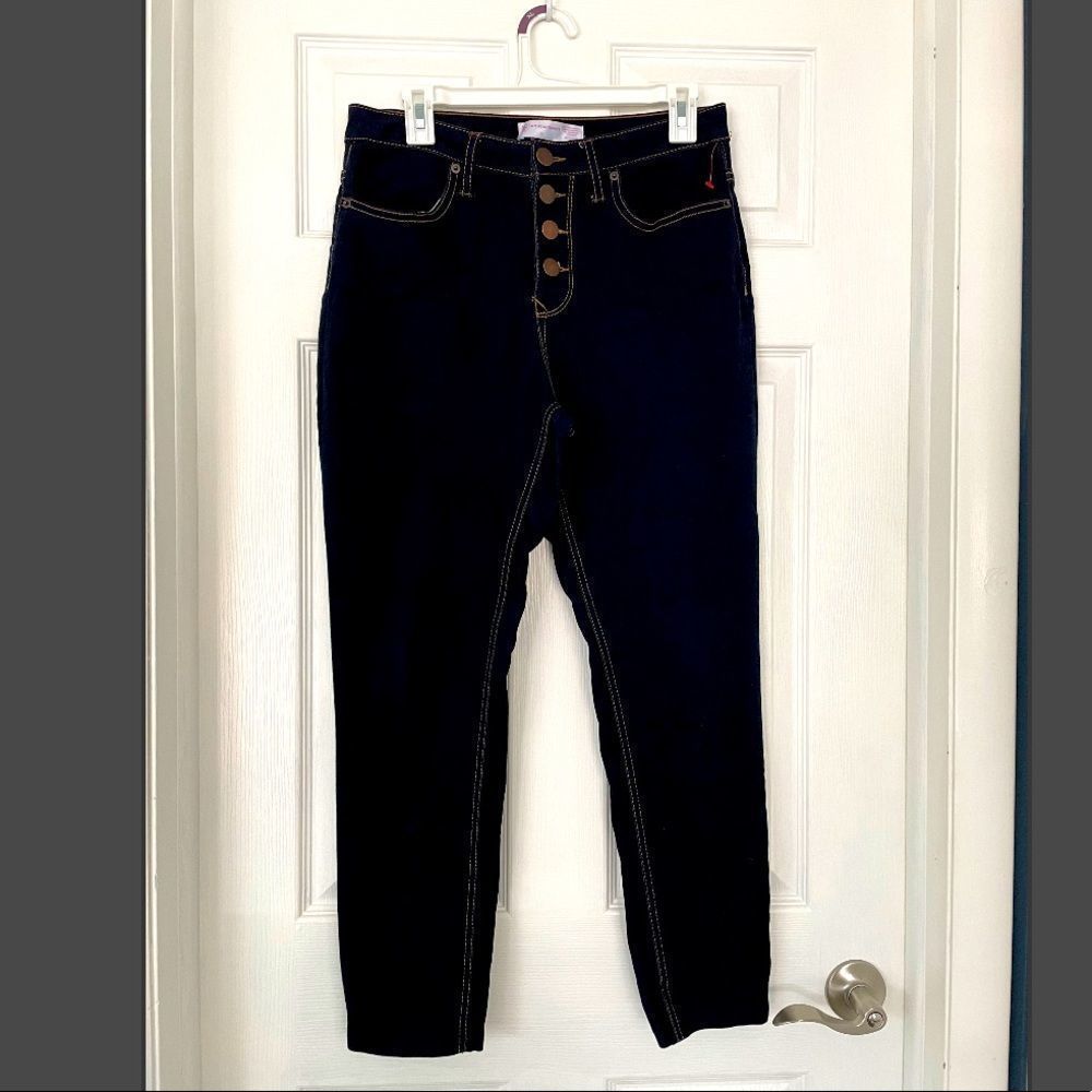 NEW Button Up Dark Wash Jeans